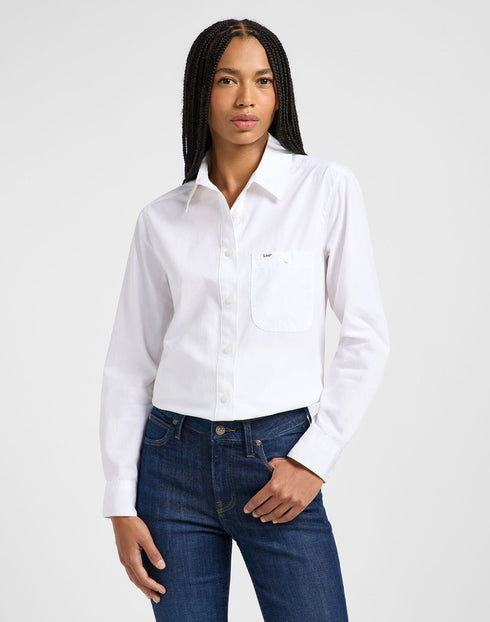 Lee Women's All Purpose Shirt In Bright White